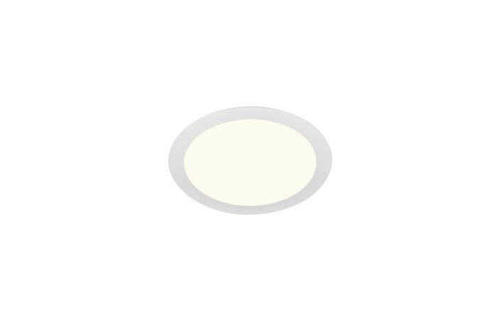 SENSER 24 DL, vnitřní LED stropní zápustné svítidlo kulaté bílé, 4000 K