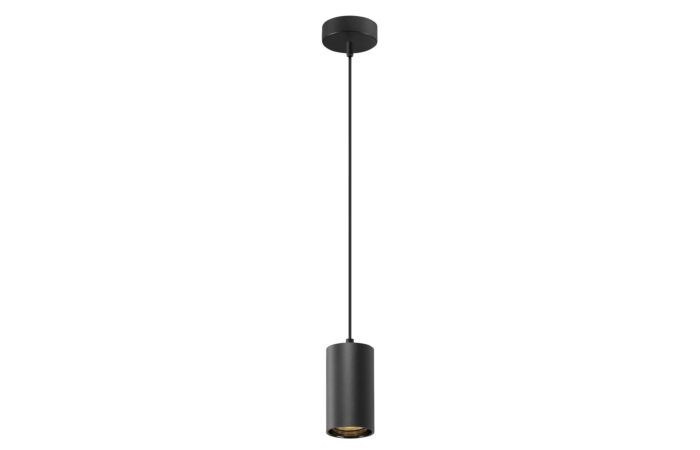 SLV Svítidlo ASTO TUBE 10W GU10 závěs 250cm IP20 černá