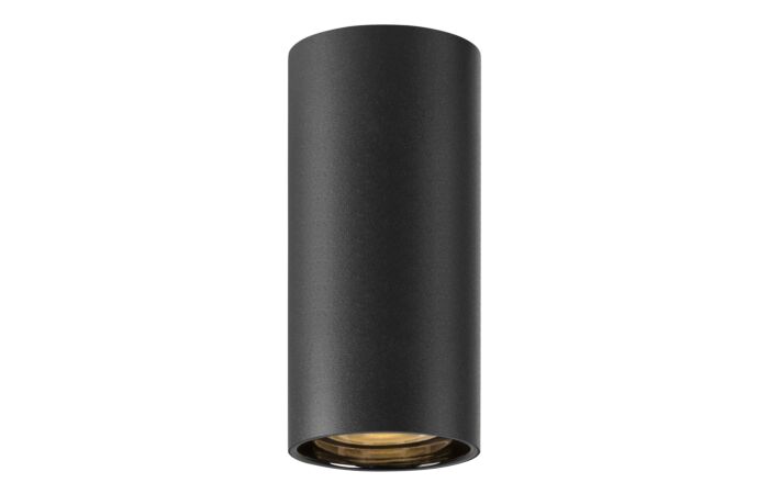SLV Svítidlo ASTO TUBE 10W GU10 stropní IP20 černá