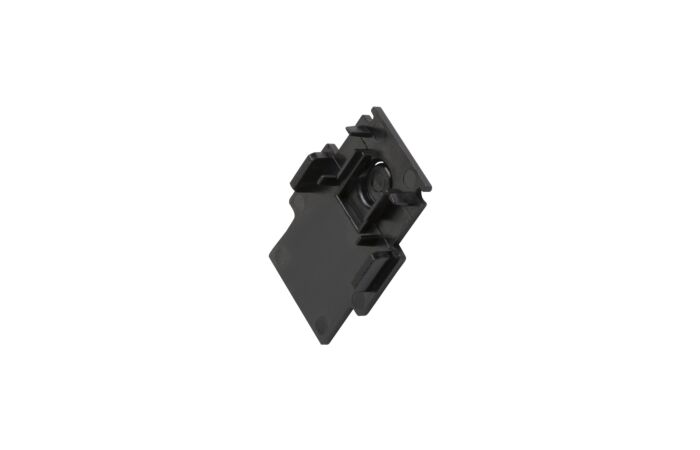 Kryt 48V TRACK lišty černý koncový