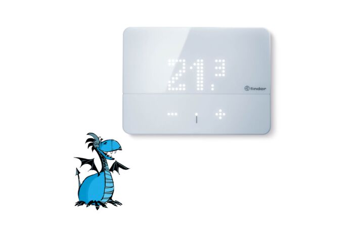 FINDER Termostat BLISS2 1C.B1.9.005.0007, Bluetooth