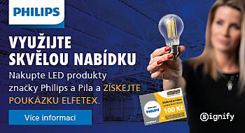 PHILIPS - Nakupte LED produkty a získejte poukaz do Elfetexu