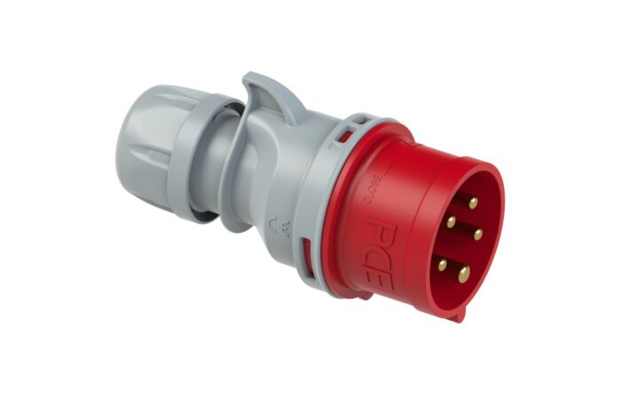 PCE Vidlice 16A/400V 4-pólová TURBO TWIST IP44