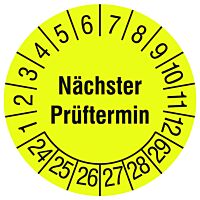 Sada zkušebních plaket 2024-2029 (108 ks