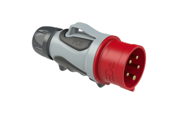 PCE Vidlice 32A/400V 5-pólová TURBO TWIST, GRIP IP44