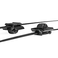 HELLERMANNTYTON Pásek 200x4,6mm stahovací černý s kotevní patkou