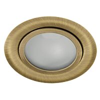 KANLUX Svítidlo CT-2116-B-BR/M 20W G4 12V halogenové podhledové pevné IP20 mosaz matný