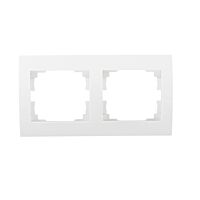 MOWION Rámeček LOGI 02-1470-002 dvojnásobný horizontální bílý
