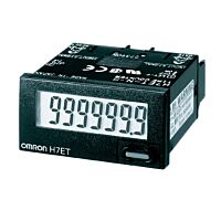 OMRON Časovač součtový, DIN48x24mm, nezávislé napájení, LCD