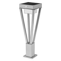 LEDVANCE Svítidlo solární nástěnné se senzorem ENDURA STYLE SOLAR BOUQUET 50cm Post Sensor 6W Stainless Steel