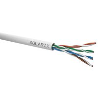 SOLARIX Kabel UTP 4x2x0,5 CAT5E PVC (balení 305m/box)