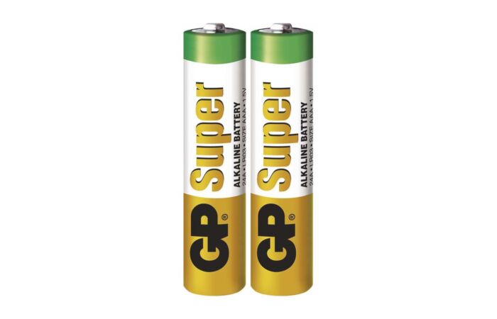 GP Baterie mikrotužková ALKALINE LR03 (R3A) 1,5V AAA blistr 2ks