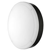 LEDVANCE Svítidlo LED přisazené SURFACE BULKHEAD 300 EMERGENCY 15W 830 BK IP65