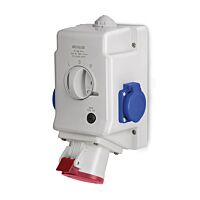 SCAME Kombinace OPTIMA 32A/4P s reverz. přep.