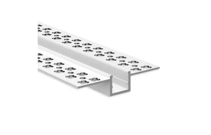 Přisazený ohebný nerezový profil 11x10mm