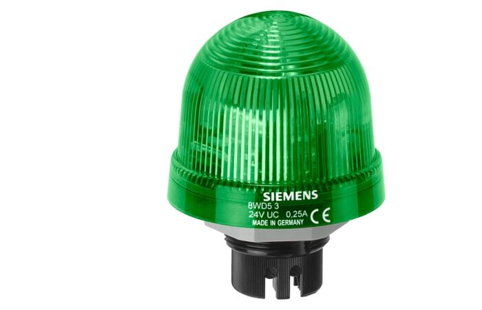 SIEMENS Maják 8WD5300-1AC 12-230VAC/DC zelená