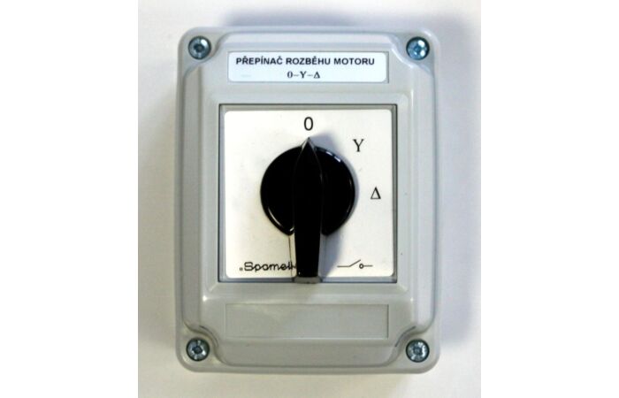 SPAMEL Spínač LK 16R/4.831 16A 0-Y-D OB2 IP65