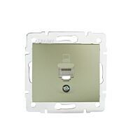 DOMO   Datová zásuvka (RJ45Cat 5e Jack)