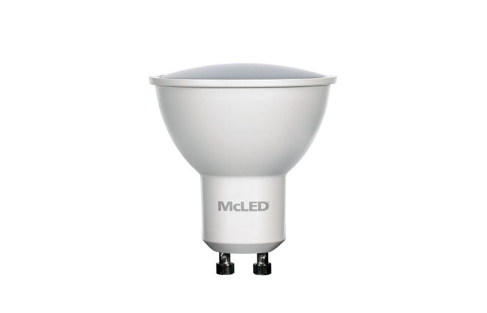 MCLED Žárovka LED 8W-60 GU10 4000K 100°