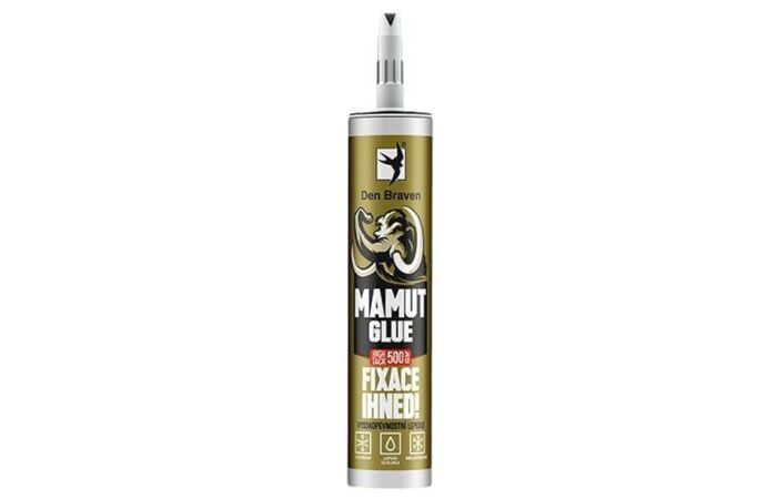 DEN BRAVEN Lepidlo MAMUT GLUE High Tack jednosložkov&eacute; 290ml b&iacute;l&aacute;
