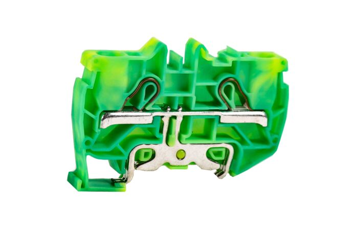 Svorka PE PYK 10 T push-in zelenožlutá