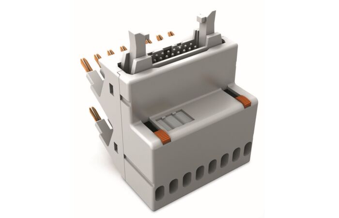 WAGO Adaptér 857-980 interface 16pól, analog ≤ 30 V DC 1A IP20