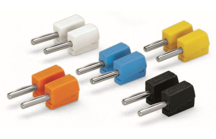 WAGO Konektor 215-111 Banánkový Pro průměr zásuvky 4 mm Různé barvy, oranžová