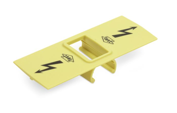 285-1176 Protective warning marker yello