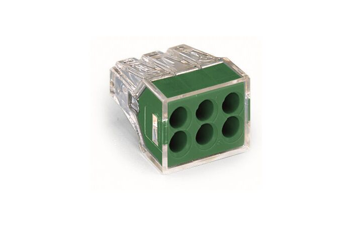 WAGO Svorka 773-116 Spojovací krabicová pro plné a vícedrátové vodiče Max. 2,5 mm² Transparentní