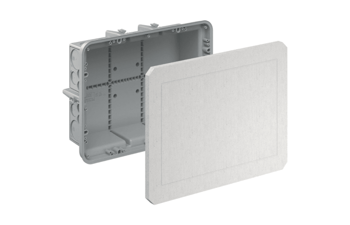 KAISER  Krabice instalační obdelníková s víkem 408x308x135 mm, do betonu