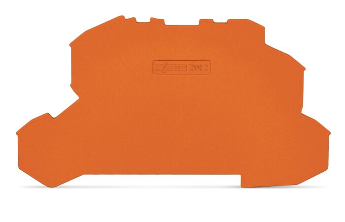 WAGO Bočnice 2002-2692 koncová a separátor 1 mm, oranžová