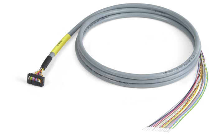 WAGO Kabel 706-100/1602-200 připojovací 16pól.; otevřený konec; délka 2 m; průřez vodiče 0,14 mm²; Komponenty UR, řada 857