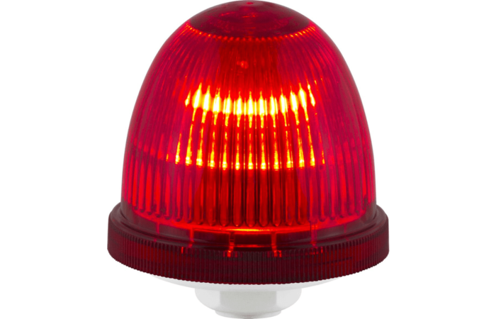 SIRENA Modul OVOLUX optický 12-240VAC/DC rudá