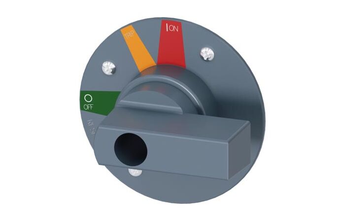 SIEMENS Dodatečná rukojeť k otočnému pohonu spojky dveří Standard příslušenství k 3VA2 250