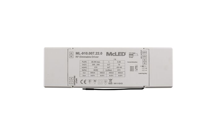 MCLED Driver ML-910.007.22.0 30W stmívatelný