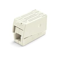 WAGO Svorka 224-112 lustrová, 2vodičová, max. 2,50 mm²,  bílá