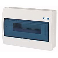EATON Skříň BC-O-1/12-ECO, 12TE, na omítku, průhledná dvířka, IP40