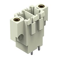 WAGO Konektor 831-3602/108-000 s pájecími piny THT Pájecí kontakt 1,0 × 1,2 mm Rovné provedení, šedá