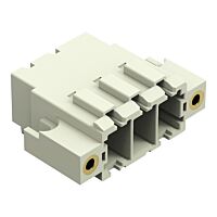 WAGO Konektor 831-3623/108-000 s pájecími piny THT Pájecí kontakt 1,0 × 1,2 mm Úhlové provedení, šedá