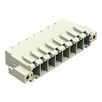 WAGO Konektor 831-3628/108-000 s pájecími piny THT Pájecí kontakt 1,0 × 1,2 mm Úhlové provedení, šedá