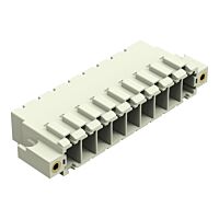 WAGO Konektor 831-3629/108-000 s pájecími piny THT Pájecí kontakt 1,0 × 1,2 mm Úhlové provedení, šedá