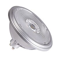 QPAR111 GU10, LED světelný zdroj stříbrný 12,5 W 2700 K CRI 90 30°