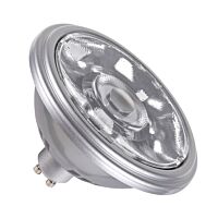 QPAR111 GU10, LED světelný zdroj stříbrný 12,5 W 4000 K CRI 90 10°