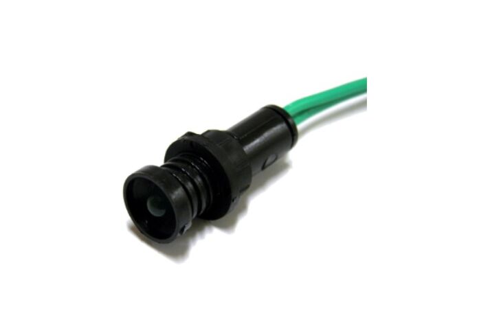 Kontrolka  LED 5 zelená 230V