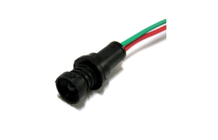 Kontrolka  LED 5 zelená 12-24V AC/DC