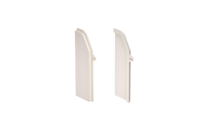 OBO BETTERMANN Boční kryt přístr. nástavce, SL, krémová bílá Polyvinylchlorid, PVC  typ SL GTSA5070 cws