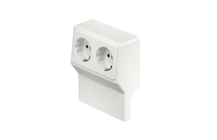 OBO BETTERMANN Přístrojový nosič, SL, čistě bílá Polyvinylchlorid, PVC  typ SL2GT5070 rws