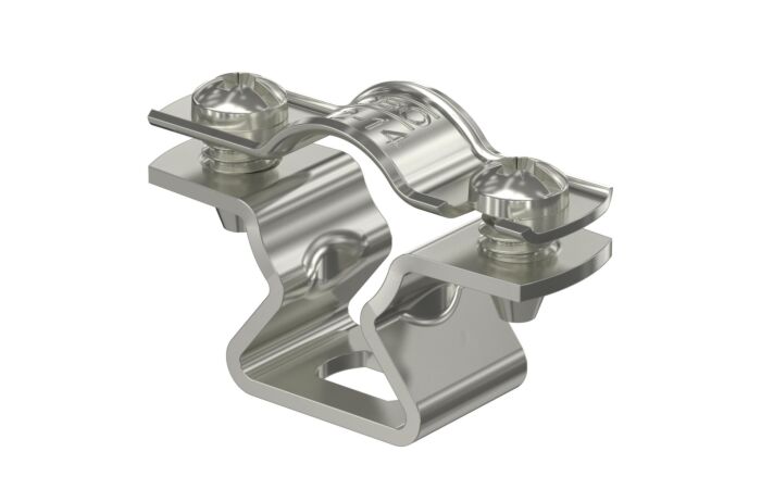 OBO BETTERMANN Distanční příchytka, s připojovacím závitem M6, 12-14mm, Nerez, materiál 1.4571 A4, 1.4571  typ ASL 733 14 A4