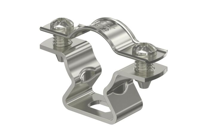 OBO BETTERMANN Distanční příchytka, s připojovacím závitem M6, 17-20mm, Nerez, materiál 1.4571 A4, 1.4571  typ ASL 733 20 A4