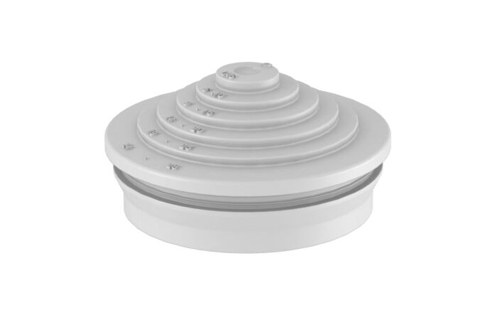 OBO BETTERMANN Těsnění, násuvné IP54, M32, světle šedá Termoplastický elastomer, TPE  typ EDS M32 LGR